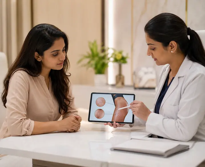 Stretch Marks Treatment with Neoclone Technology in Delhi