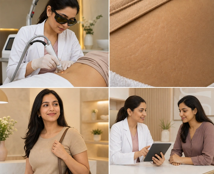 DMC-Fraxogenus® Stretch Marks Treatment in Delhi