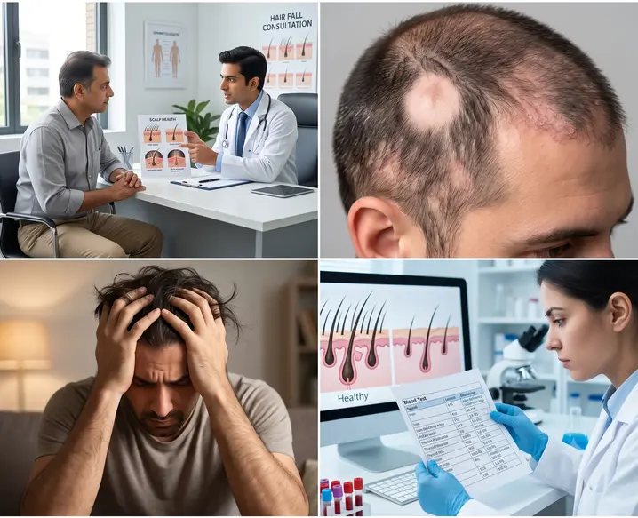 Hair Fall in Men