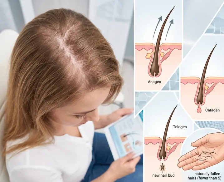 Hairfall in women